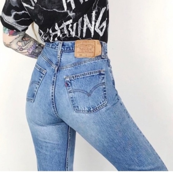 vintage high waisted levis